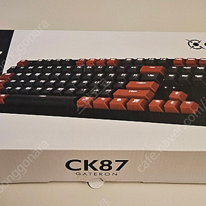 COX CK87 (레드그레이 S1 갈축)~!!! 키보드 27000원(택배비포함)~!!!!!!