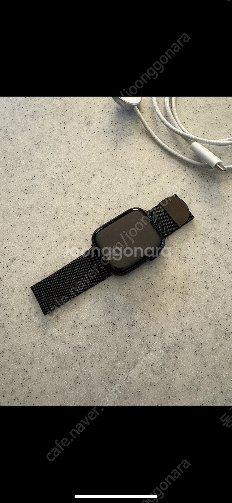 애플워치9 45mm gps 판매합니다--7