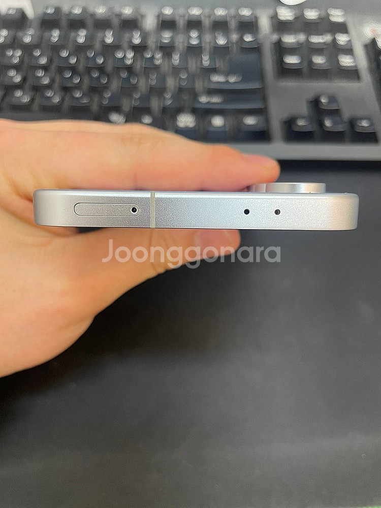 갤럭시S24FE 블루 256GB 무잔상 상태좋은 중고5...--3