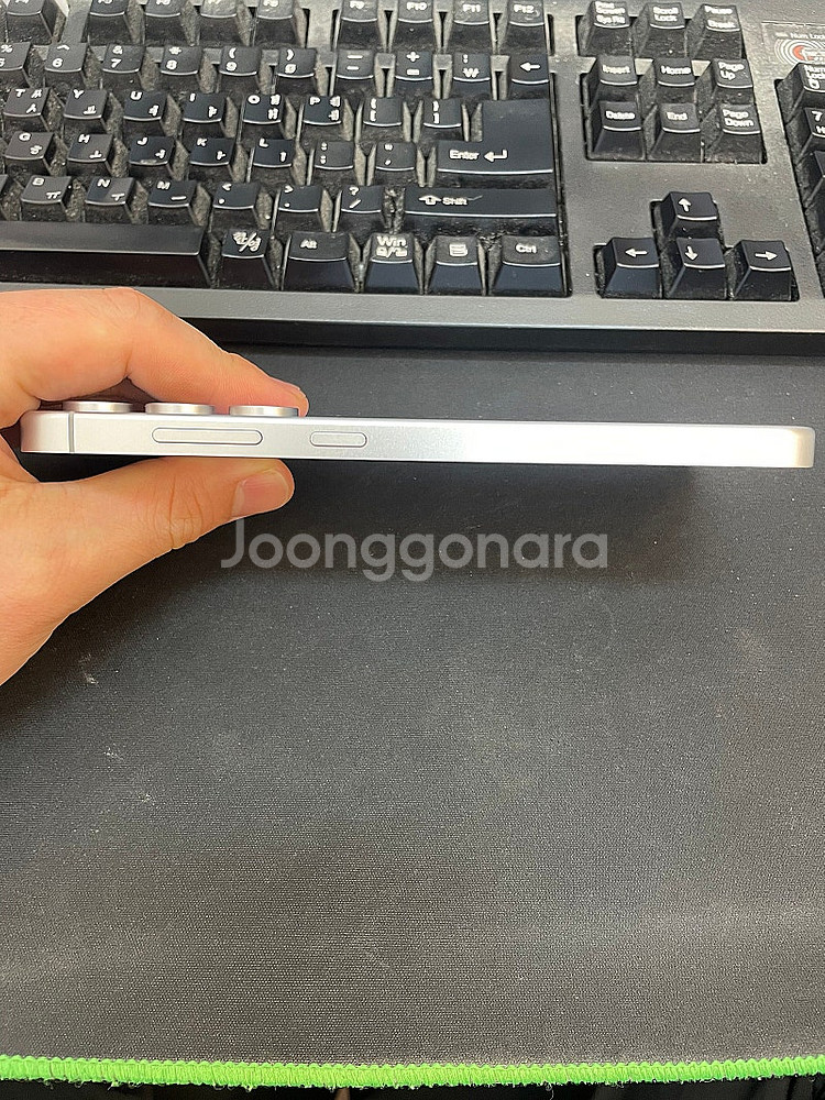 갤럭시S24FE 블루 256GB 무잔상 상태좋은 중고5...--4