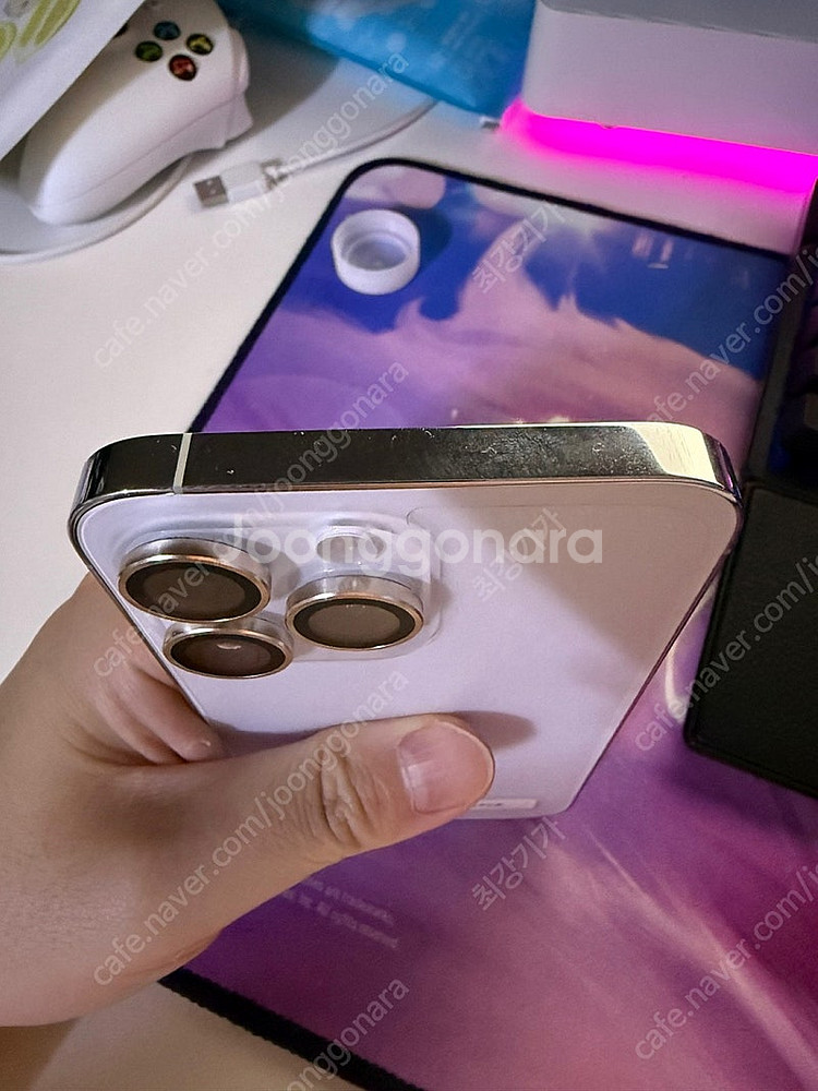 아이폰 14 Pro Max 256GB 화이트 자급제 팝...--1