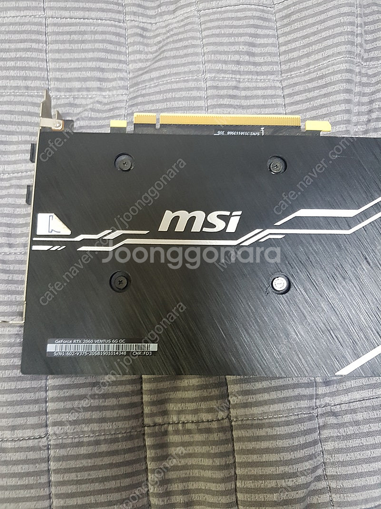 msi rtx2060 벤투스 6gb 팝니다--1