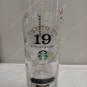 스타벅스 코리아 19주년 기념 글라스 414ml 스타벅스 코리아 19주년 기념 코스터 스타벅스 20주년 기념머그 473ml