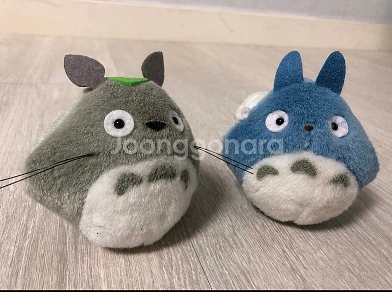 움직이는 토토로 인형 2개 + 토토로 CD--0