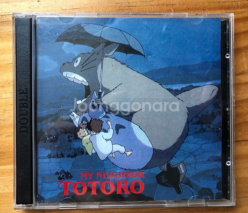 움직이는 토토로 인형 2개 + 토토로 CD--2