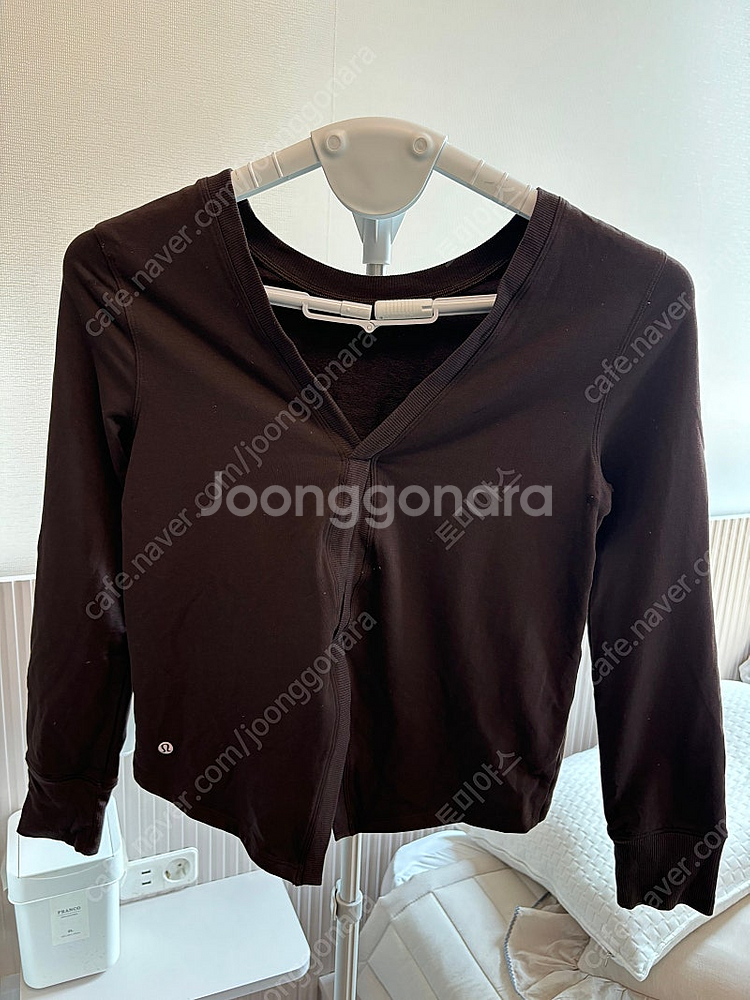 룰루레몬 트임 롱슬리브 브라운--0