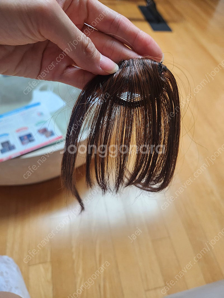 앞머리 시스루 뱅 가발 팔아요--0