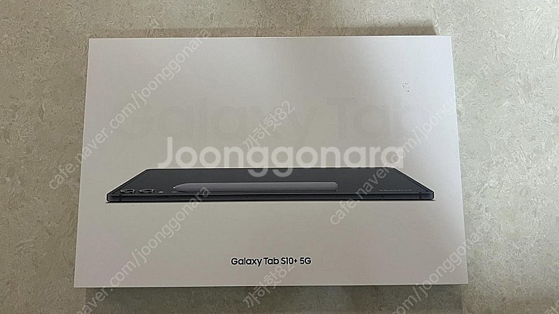 갤럭시탭s10+ 플러스 256 5g 완전 새거급 풀박스...--0