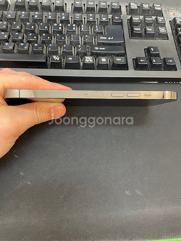 아이폰13프로맥스 블랙 128GB 배터리91% 상태좋은...--6