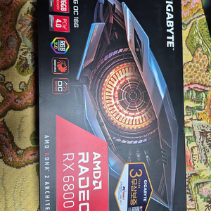 라데온 기가바이트 6800 16g / 지포스 이엠텍 3070 8g