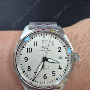 IWC 마크 20 화이트 브레이슬릿 제품 팝니다
