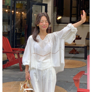 프레쉬라벨 마르셰 블라우스 새제품 택포