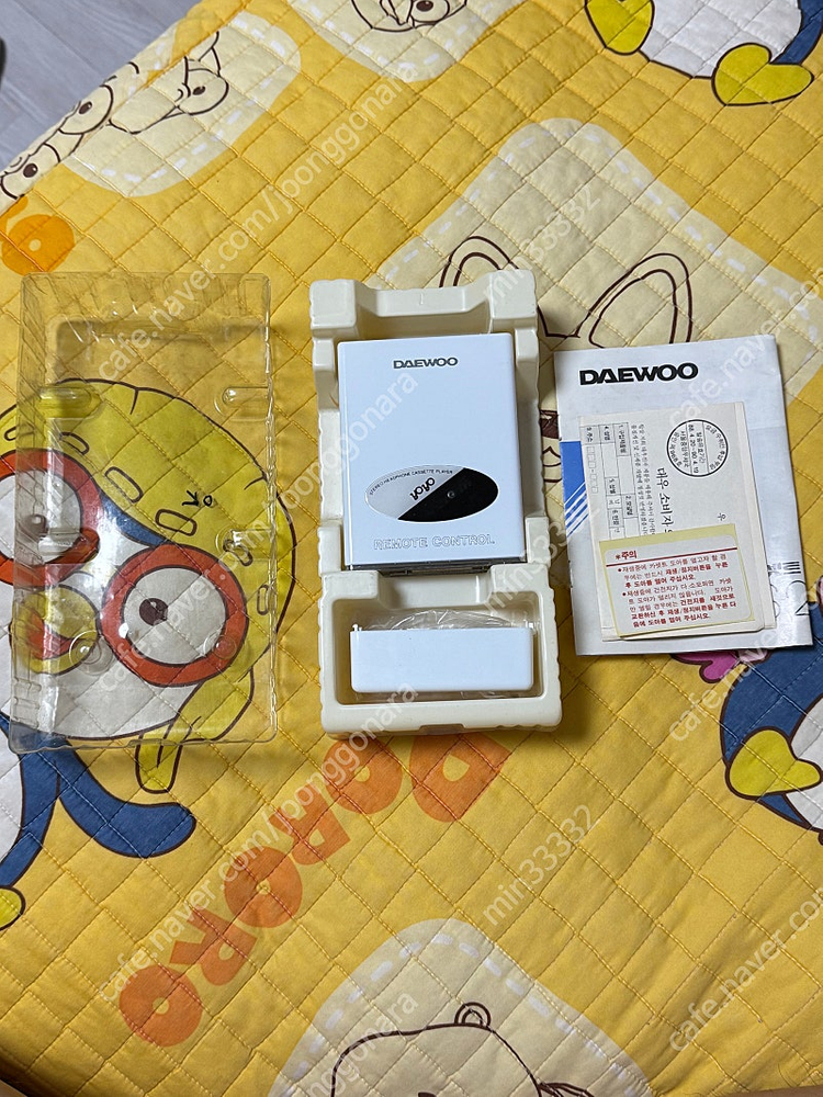 대우 카세트 플레이어(워크맨) 요요 AHS-235 미사용--1