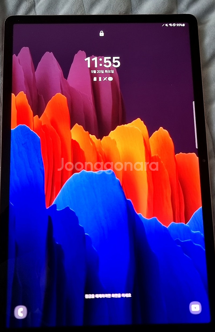 갤럭시탭 s7플러스 LTE 모델 팝니다.--0