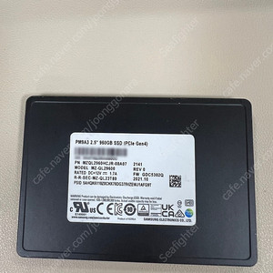 삼성 PM9A3 2.5인치 960GB U.2 NVMe Gen4 SSD