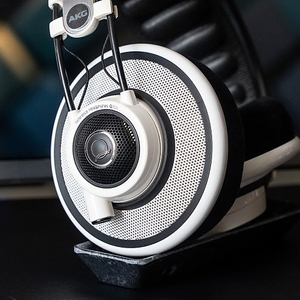 [택포/상세사진] AKG Q701 레퍼런스 헤드폰 (화이트) + 15cm 짧은 케이블 (무선 리시버용)