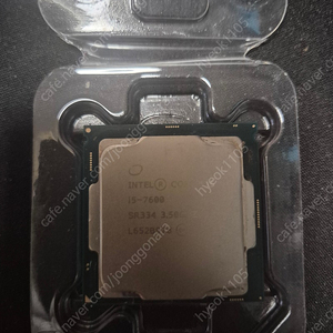 i5-7600+미개봉공랭쿨러포함 택포6.5만