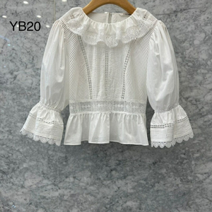 js뉴욕 레이스 블라우스예요 프리사이즈
