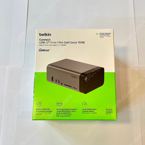 벨킨 최신 허브 독 도킹스테이션 INC020qc