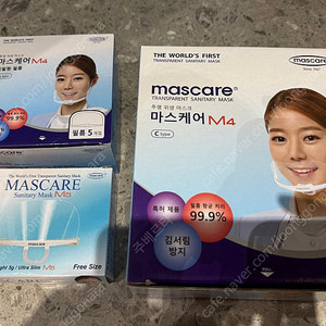 투명 위생 마스크 마스케어 M5 M4 . 리필형 필름