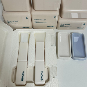 (미사용) 톰 프로그램 본품(1,2,3)+브러쉬+샬레