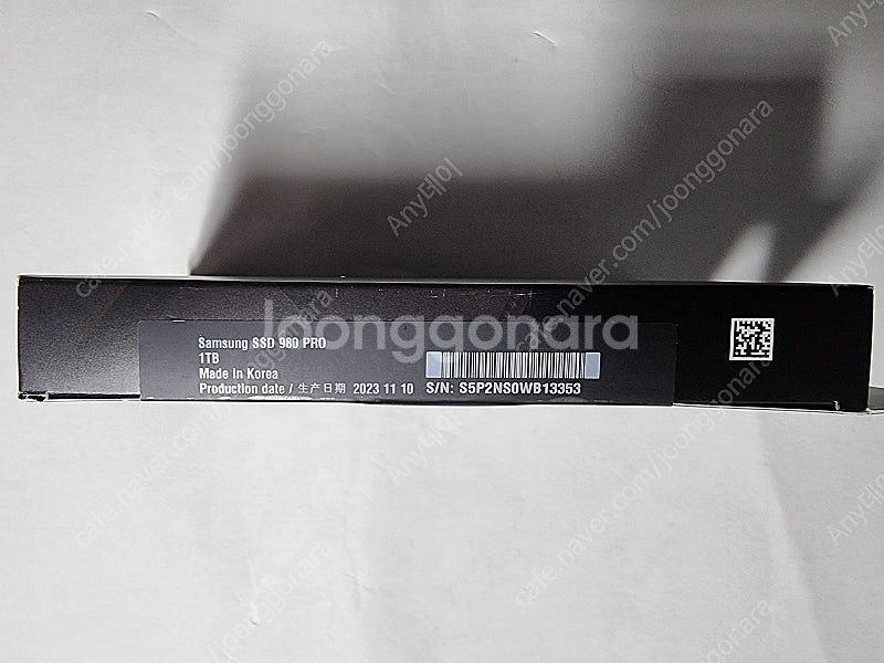 삼성 980 PRO M.2 NVMe 1TB 정품 판매--2