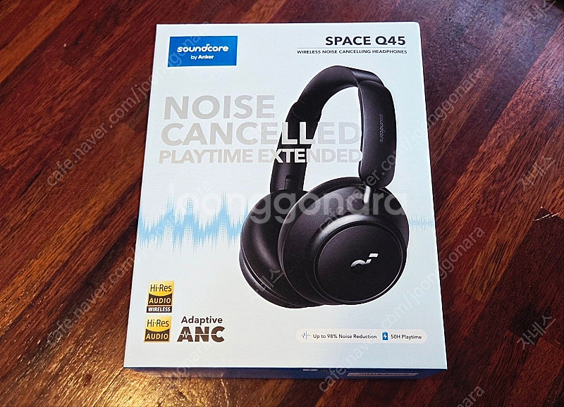 ANKER Q45 앤커 노이즈캔슬링 헤드폰 블랙--0