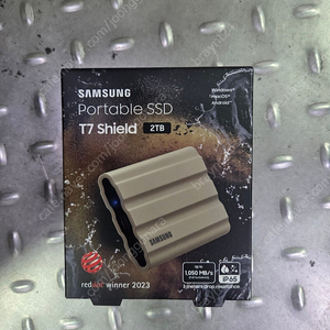 (미개봉, 정품)삼성 ssd t7 shield 2tb 판매