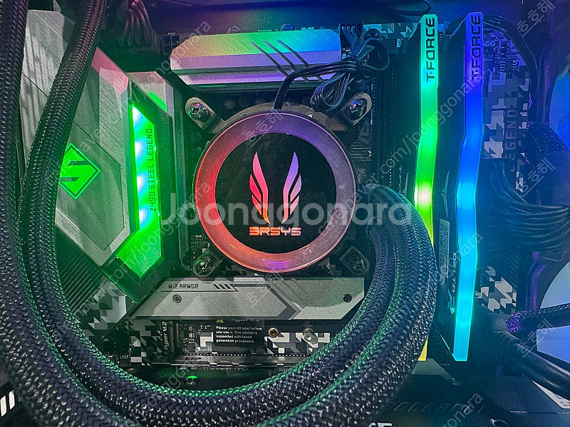 10900k+z490 steel legend+팀그룹32...--0