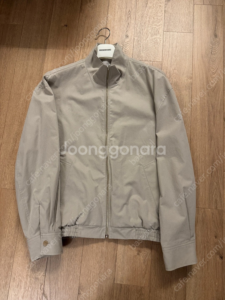브라운야드 스탠드칼라 블루종 스톤 4사이즈 browny...--2
