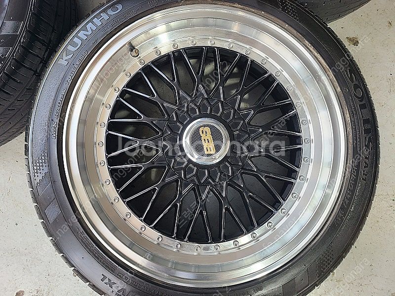 [판매]BBS 17인치 중고 캐스퍼장착 st휠타이어 팝...--3