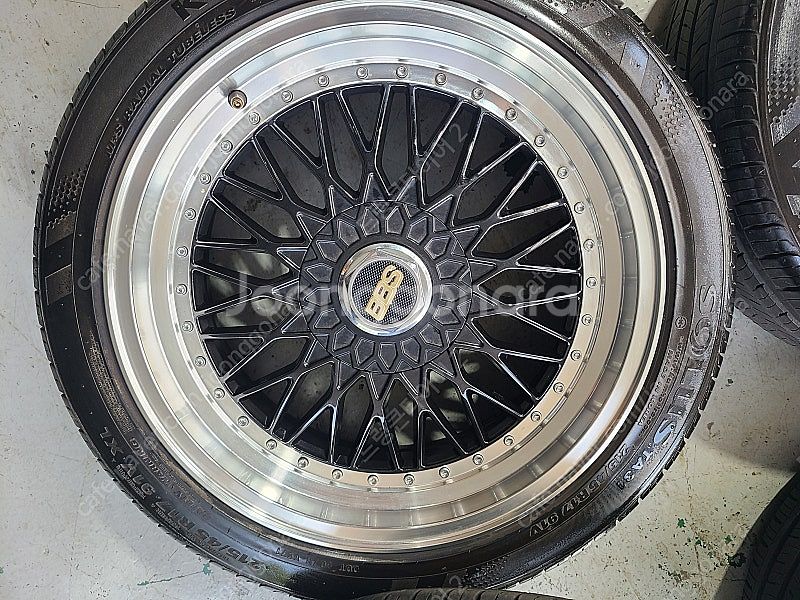 [판매]BBS 17인치 중고 캐스퍼장착 st휠타이어 팝...--4