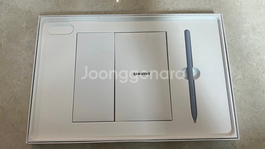 갤럭시탭s10+ 플러스 256 5g 완전 새거급 풀박스...--3