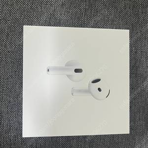 애플 에어팟 4세대노캔 미개봉 팝니다