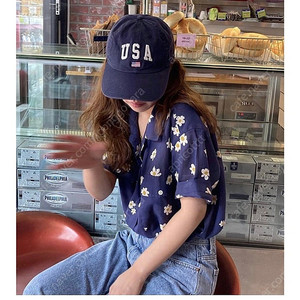[새상품] 모네마켓(리본빛) 데이지셔츠 / daisy shirt