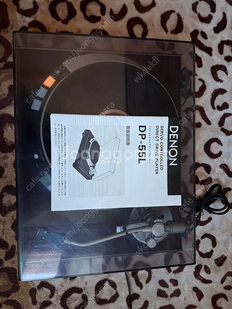 데논민트급 반자동턴테이블 DP~55L--0