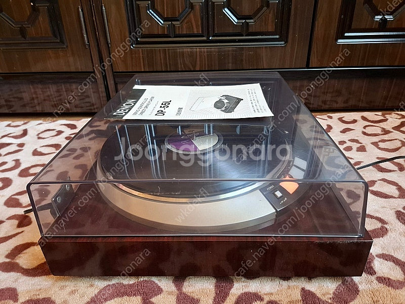 데논민트급 반자동턴테이블 DP~55L--2