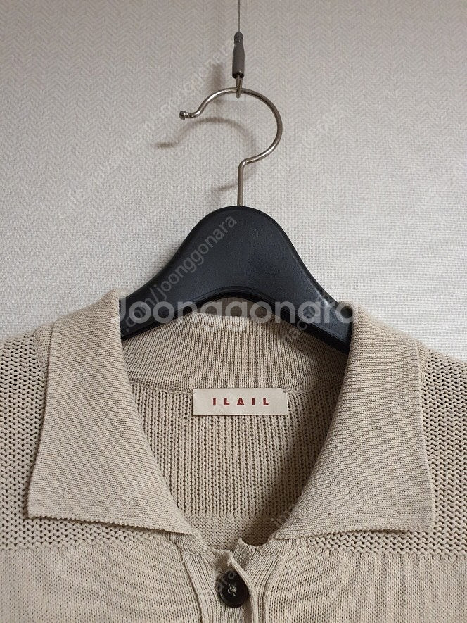 일라일 ILAIL 코튼 하프 슬리브 가디건 S 피브비 ...--2