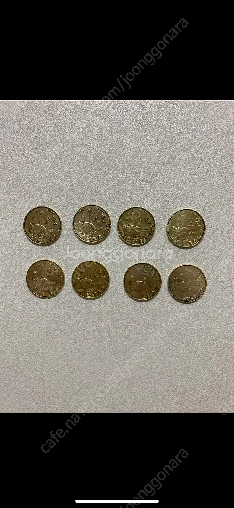1967년 5원 동전 주화--1