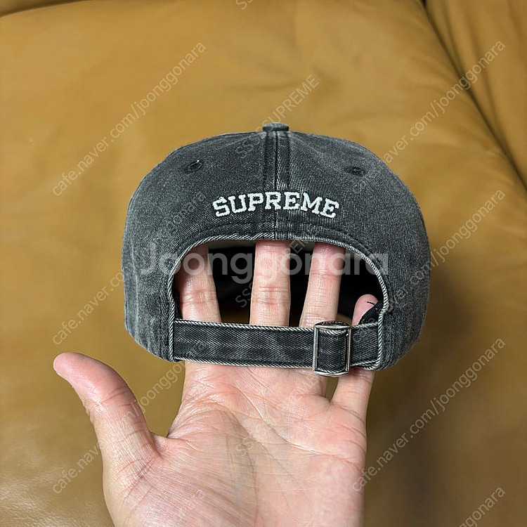Supreme 슈프림 20ss 피그먼트 블랙 S로고 6...--7