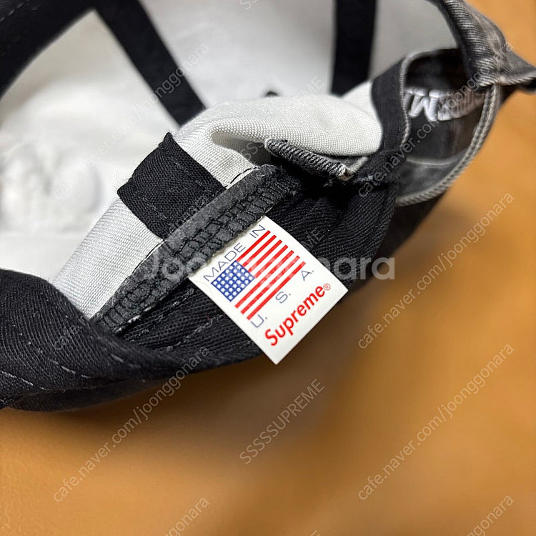 Supreme 슈프림 20ss 피그먼트 블랙 S로고 6...--8