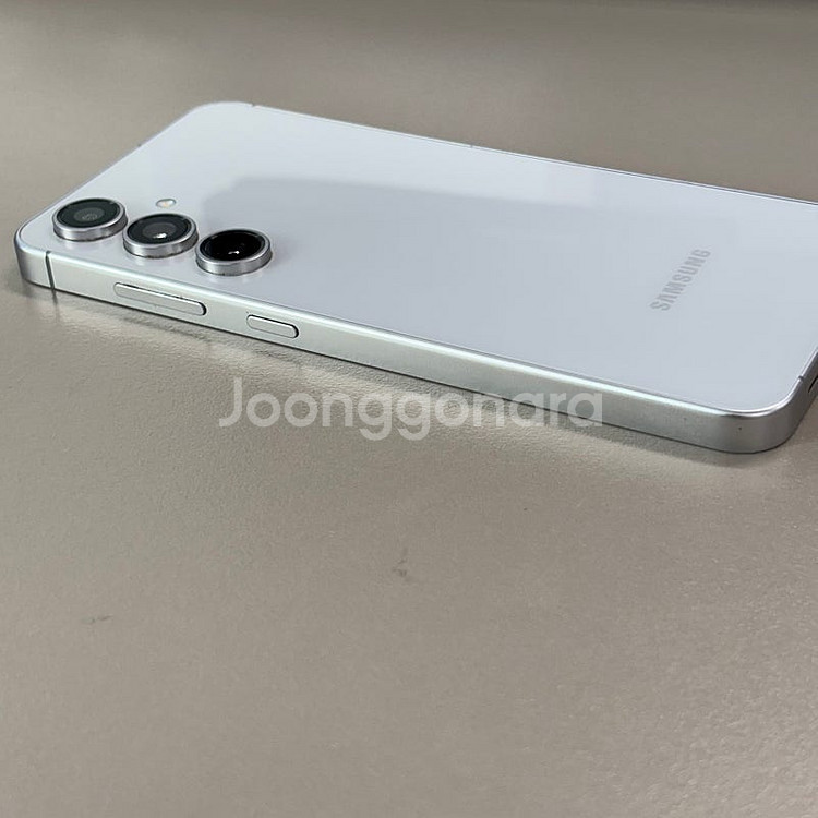 갤럭시S24FE 실버색상 256용량 25년1월개통 미파...--7