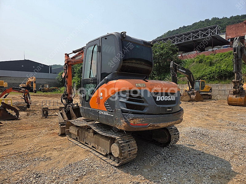 두산 중고 02급 굴삭기 DX55MT-5K 2017년 ...--2