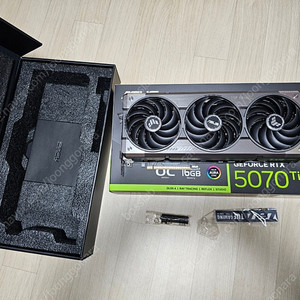 asus tuf 5070ti 터프 택포 120.5