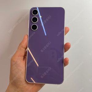 87936(울산중고폰) 갤럭시S23FE 퍼플 256GB 판매합니다 34만원 텔레그램OK
