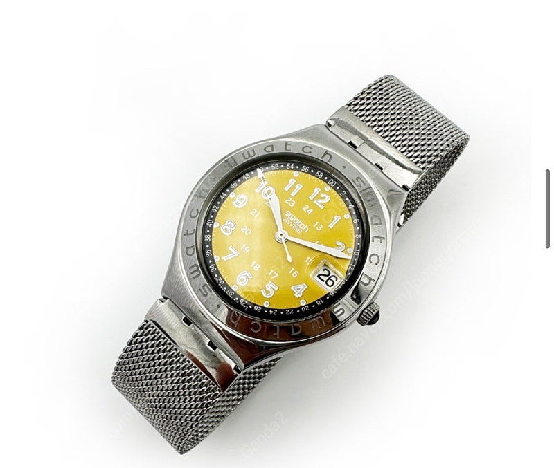 93년도 빈티지 스와치 아이러니 옐로우 소장용 판매--1