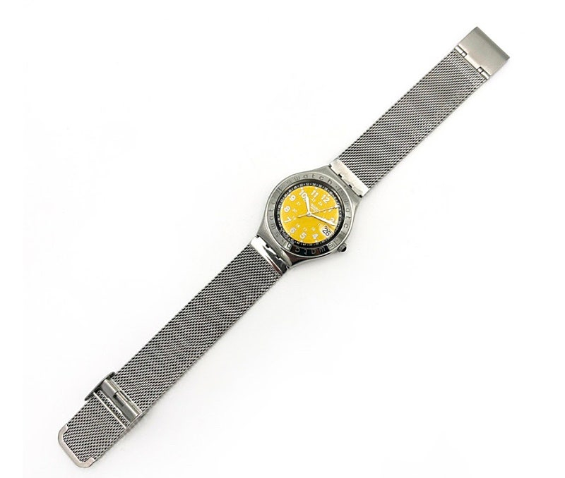 93년도 빈티지 스와치 아이러니 옐로우 소장용 판매--2