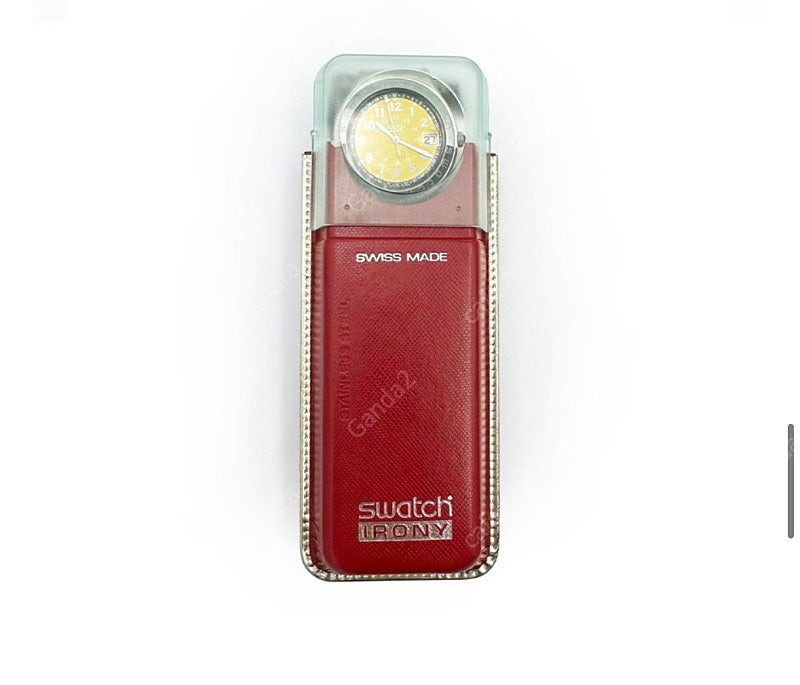 93년도 빈티지 스와치 아이러니 옐로우 소장용 판매--3