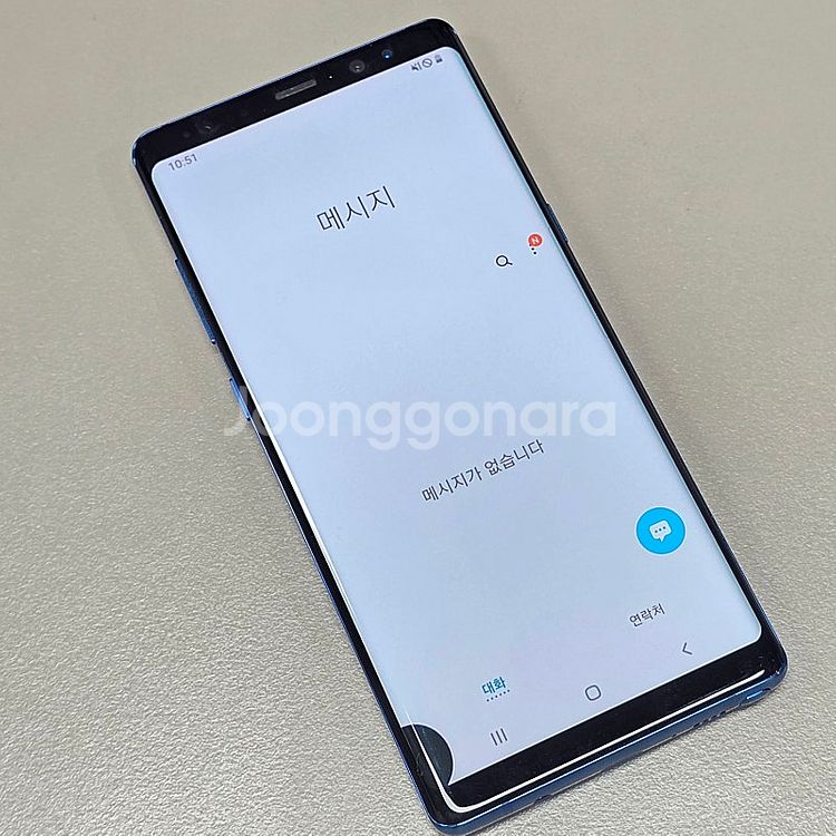 < 갤럭시 노트8 블루 64기가 미파손 가성비단말기 6...--5