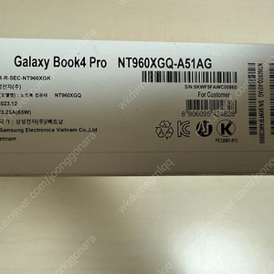 갤럭시북 4 프로 NT960XGQ-A51AG 판매